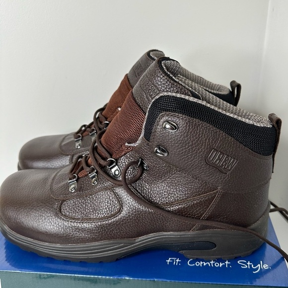 New Drew Shoe Men's Rockford Boot,Dark Brown leather boots men’s size 14 4W - Picture 11 of 11